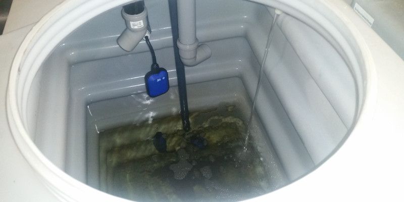 Kellerinstallation Grauwasser-Recycling, Regenwassernutzng