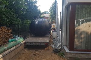 Regenwassernutzung und -versickerung im Wasserschutzgebiet