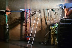 Grundstücksübergreifende Regenwasserbewirtschaftung auf dem Ev. Georgen-Parochial-Friedhof II