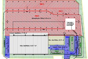 Entwässerungplanung für Gewerbegrundstück in Großbeeren